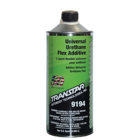 Transtar Autobody Technology Universal Urethane Flex Additive, Quart Quart 9194